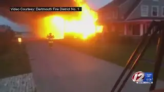 Chief: Crews faced several challenges battling Dartmouth summer home fire
