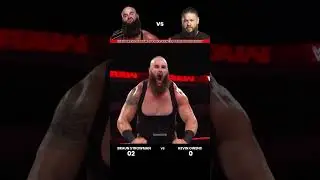 Every Braun Strowman vs Kevin Owens 1 on 1 Match Result Edit 💥 #wwe