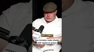 Using razors to make shanks in prison