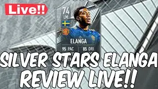 FIFA 22 LIVE SILVER STARS REVIEW ELANGA!! LIVE 6 PM CONTENT STREAM!! LIVE SILVER STARS PROMO STREAM!