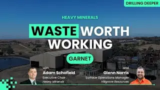 Посетите новый проект компании Heavy Minerals по добыче граната на медном руднике Канманту компан...