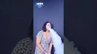 vape ringer smoke girl vape tricks hookah bar hukka bar smoking girl #shorts