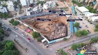 M3M Atrium 57 - Construction Update Video May 2022