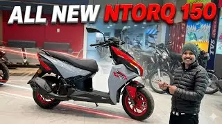 2026 TVS Ntorq 150 Base Model Review - On Road Price & All Colors !! Mileage !! Ntorq150 !!