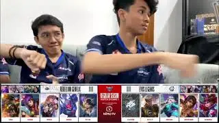 REBELLION GENFLIX vs EVOS LEGENDS GAME 1 MPL ID SEASON 8 WEEK 4 DAY 3