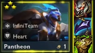 new set 8.5 pantheon 3 star never lucky tft set8.5
