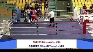 Joseph Awinongya (USA) vs. Vincent Solberg Odland (NOR) Brandenburg Youth Cup 2025 (80kg)