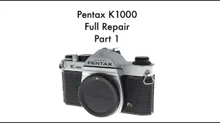 Pentax K1000 Full Repair Part 1 -Battery Wire Replacement-
