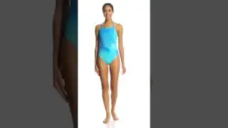 Nike Women's Haze Crossback Lingerie Tank One Piece Swimsuit | SwimOutlet.com