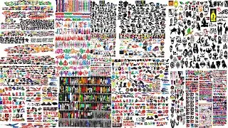 flexi All Mix Unlimited Radium Sticker  logos Design || mobile cover