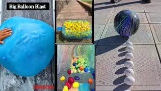 Big🎈Balloon Blast | Asmr Balloon Popping And Glass Breaking Bottles ⚠️🔥🔥