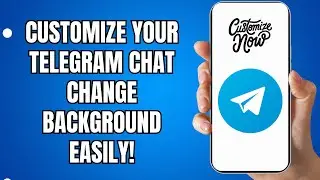 Change Telegram Chat Background | Custom Wallpaper Tutorial
