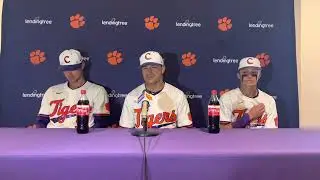 Clemson Baseball || Bakich, Grice, Cannarella - 5/20/23