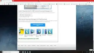 7:44  INTERNET DOWNLOAD MANAGER (IDM) FULLVersion Lifetime 2019  (CRACK) --- 2019