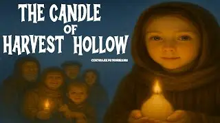 The Candle of Harvest Hollow: A Cozy Christmas Tale | Relaxing Sleep Story with Fireplace Sounds