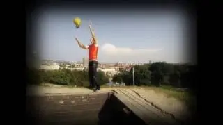 Kettlebell juggling. Gdansk Poland. Artem Gnatusin 2016