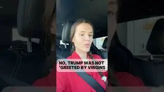 No, Trump was not &lsquo;greeted by virgins.  #StopIslamophobia #Misinformation #MiddleEastCulture