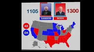 2020 Democratic Primary Night | Bernie Sanders vs Joe Biden