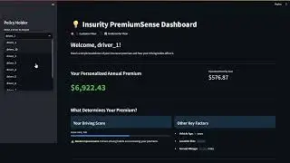 Insurity Telematics Integration in Auto Insurancec demo video