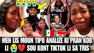 Men lis moun Tipo Analize ki pran kòb li😭💔Tipo paka itilize kont TikTok li a yo vòlè tout kòb sou li
