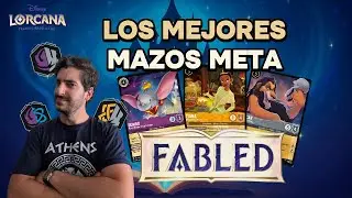 ¡Estos mazos DOMINAN el META de FABLED! 🔥 | Guía Competitiva de LORCANA (Set 9)