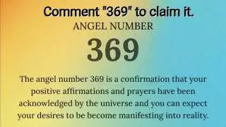 Angel Number 369 Meaning | Powerful Manifestation & Law of Attraction Signs Explained | 