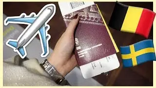 TRAVELING TO BELGIUM ALONE! | DAY 1 VLOG | I GOT A HORRIBLE HOTELROOM!
