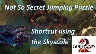Guild Wars 2 Not So Secret Jumping Puzzle Shortcut using the Skyscale