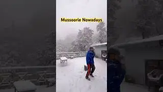 Mussoorie heavy snowfall 2026