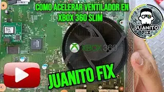 Cómo acelerar ventilador en Xbox 360 Slim / Speed up fan on Xbox 360 Slim