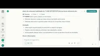Dica para montar plano de aula por habilidade CRMG