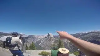 WASHBURN POINT & GLACIER POINT YOSEMITE VALLEY YOSEMITE NATIONAL PARK CALIFORNIA USA