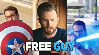 Marvel Studios & Star Wars Ester Eggs  - Free Guy Movie Clip