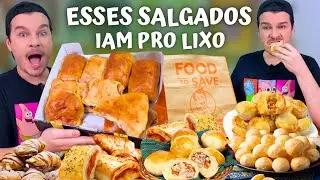 SALGADINHOS DO FOOD TO SAVE - Vale a pena?