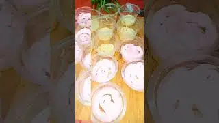 Mini jar cake recipe #shortvideo #cake #reels