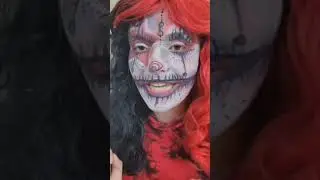 What do you guys think of Scarlett? #makeup #makeupartist #creativemakeup #artist #clowncheck