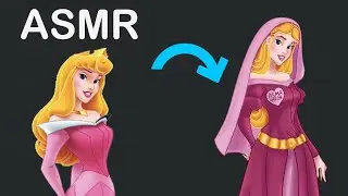 Sleeping Beauty ASMR Princess Real Story Time Reaction Read To Help you Sleep