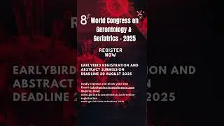 8th World Congress on Gerontology & Geriatrics - 2025
