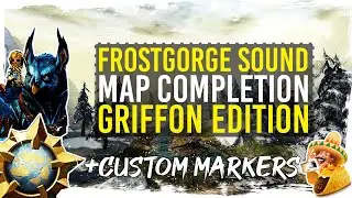 Guild Wars 2 - Frostgorge Sound Map Completion with Custom Markers