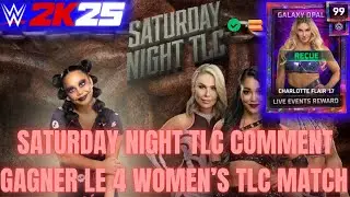 WWE 2K25 MA FACTION LIVE EVENT SATURDAY NIGHT TLC COMMENT GAGNE LE TLC ET UNLOCK THE QUEEN 17 OPAL