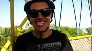 Zipline at Papa Kits (say: Hi)