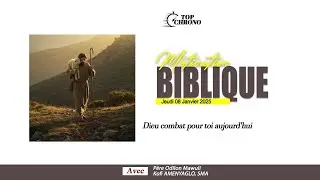 TOP CHRONO DE LA MOTIVATION BIBLIQUE DU JEUDI 8 JANVIER 2026