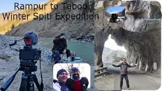 Spiti Winter Expedition - Travel Guide - Rampur to Tabo 2022 on S-Cross with 'Travel without Money'