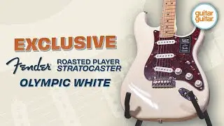 What does a Fender guitarguitar Exclusive Player Strat with Custom Shop Pickups sound like? 🤔