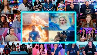 Fans React To THE FANTASTIC 4 ORIGIN & HERO MONTAGE | Fantastic Four 1st Steps Movie Reactions
