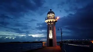 Raffles Marina lighthouse by OSMO Pocket