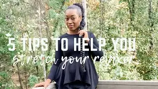 Relaxer Stretching Tips | 5 tips to make stretching your relaxer easier