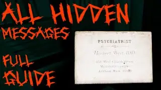 All Hidden Messages Guide and Location | THE BEAST INSIDE