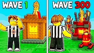 going from NOOB to PRO in Roblox brainrot royale!