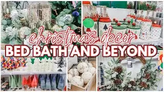 BED BATH AND BEYOND SHOP WITH ME | CHRISTMAS DECOR SHOPPING 2021 | BED BATH & BEYOND 2021